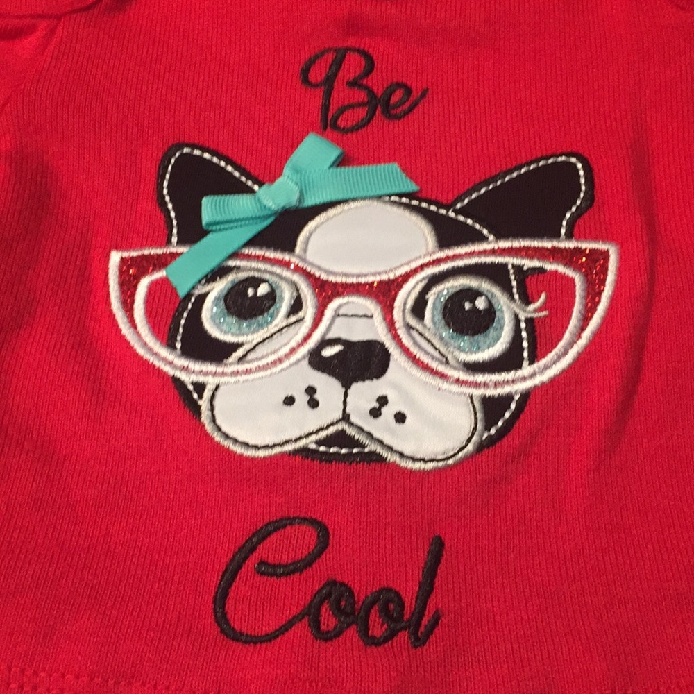 Rare Editions 2Piece Be Cool French Bulldog Outfit - Picture 2 of 5
